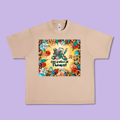 Occupational Therapist Urban Heavy Tee Designed By Barkaloodesign