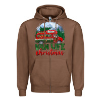 Chestnut van life christmas Zipper Hoodie - BundleAndBundleShop