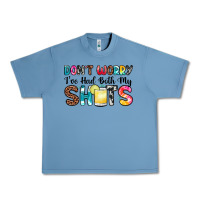 Pebble Blue don t worry i ve had both my shots Urban Heavy Tee - Zillion Design Studio