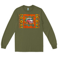 Army Green i'd rather be camping skinny metal can holder Long Sleeve Tee - HRA Design Shop