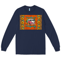 I'd Rather Be Camping Skinny Metal Can Holder Long Sleeve Tee | Teevron