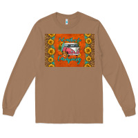 Toasted Coconut i'd rather be camping skinny metal can holder Long Sleeve Tee - HRA Design Shop