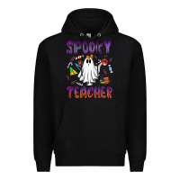 Black spooky teacher Premium Hoodie - NancyCooperArtShop