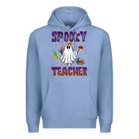 Colony Blue spooky teacher Premium Hoodie - NancyCooperArtShop
