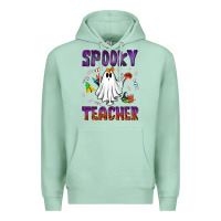 Seafoam spooky teacher Premium Hoodie - NancyCooperArtShop