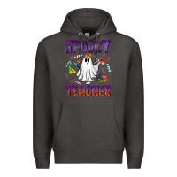 Smoke spooky teacher Premium Hoodie - NancyCooperArtShop