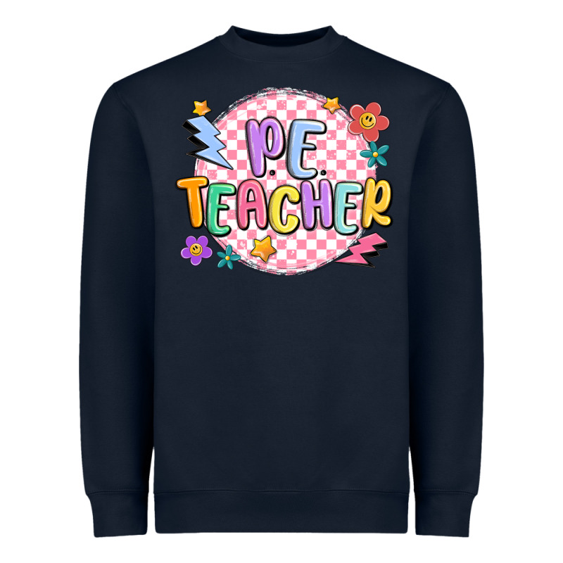 Pe Teacher Heavyweight Sweatshirt by MaliasSmallBusiness | Teevron