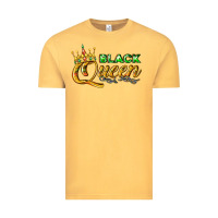 Vintage Mustard black queen Vintage Tee - texasbilliewilder