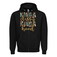 Black kinda classy kinda hood Zipper Hoodie - JahusDesignShop