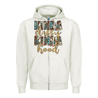 Oatmeal Heather kinda classy kinda hood Zipper Hoodie - JahusDesignShop
