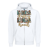 White kinda classy kinda hood Zipper Hoodie - JahusDesignShop