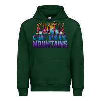 Forest Green Faith Can Move Mountains Urban Hoodie - LillyAllenDesigns