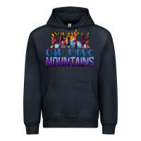 Navy Faith Can Move Mountains Urban Hoodie - LillyAllenDesigns