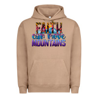 Pigment Burro Faith Can Move Mountains Urban Hoodie - LillyAllenDesigns