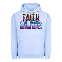 Pigment Grape Ice Faith Can Move Mountains Urban Hoodie - LillyAllenDesigns