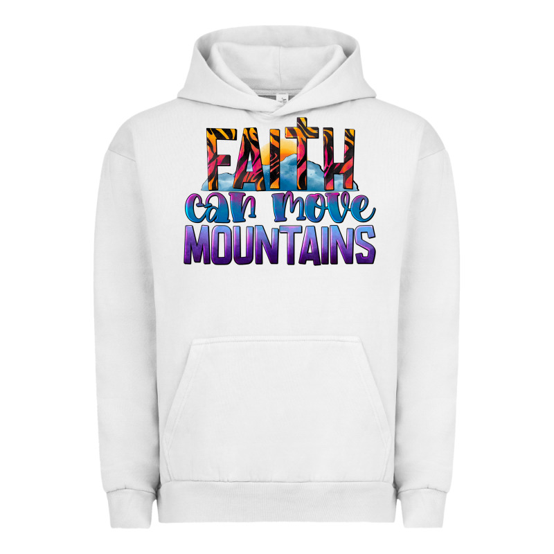 Faith Can Move Mountains Urban Hoodie by LillyAllenDesigns | Teevron