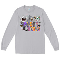 Moon Dust spooky vibes Long Sleeve Tee - CowhideDigitalArt