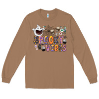 Toasted Coconut spooky vibes Long Sleeve Tee - CowhideDigitalArt