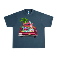 Midnight Navy summer truck farm truck Urban Heavy Tee - Zillion Design Studio