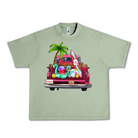 Oil Green summer truck farm truck Urban Heavy Tee - Zillion Design Studio