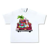 White summer truck farm truck Urban Heavy Tee - Zillion Design Studio