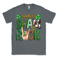 Charcoal Heather Ready to shamrock St. Patrick's Day Classic Tee - Neo Western