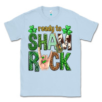 Dusty Blue Ready to shamrock St. Patrick's Day Classic Tee - Neo Western