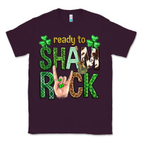 Plum Ready to shamrock St. Patrick's Day Classic Tee - Neo Western