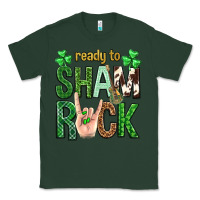 Sports Green Ready to shamrock St. Patrick's Day Classic Tee - Neo Western