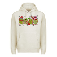 Oatmeal Heather canned pickles christmas light Premium Hoodie - MaliasSmallBusiness