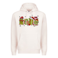 Pale Pink canned pickles christmas light Premium Hoodie - MaliasSmallBusiness