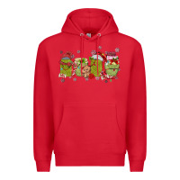 Red canned pickles christmas light Premium Hoodie - MaliasSmallBusiness
