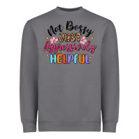 Storm not bossy just aggressively helpful Heavyweight Sweatshirt - MaliasSmallBusiness