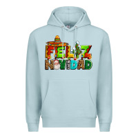 Blue Mist feliz navidad sombrero Premium Hoodie - AdoDesignShop