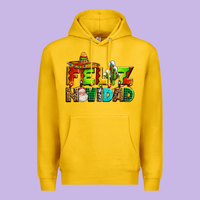 Feliz Navidad Sombrero Premium Hoodie Designed By Adodesignshop