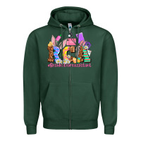 Sports Green easter  rca resident care assistant Zipper Hoodie - AdoDesignShop