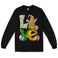 Black Love gnome Easter Long Sleeve Tee - Neo Western