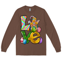 Chestnut Love gnome Easter Long Sleeve Tee - Neo Western