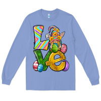 Colony Blue Love gnome Easter Long Sleeve Tee - Neo Western