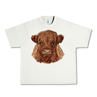 Highland Cow Urban Heavy Tee | Teevron