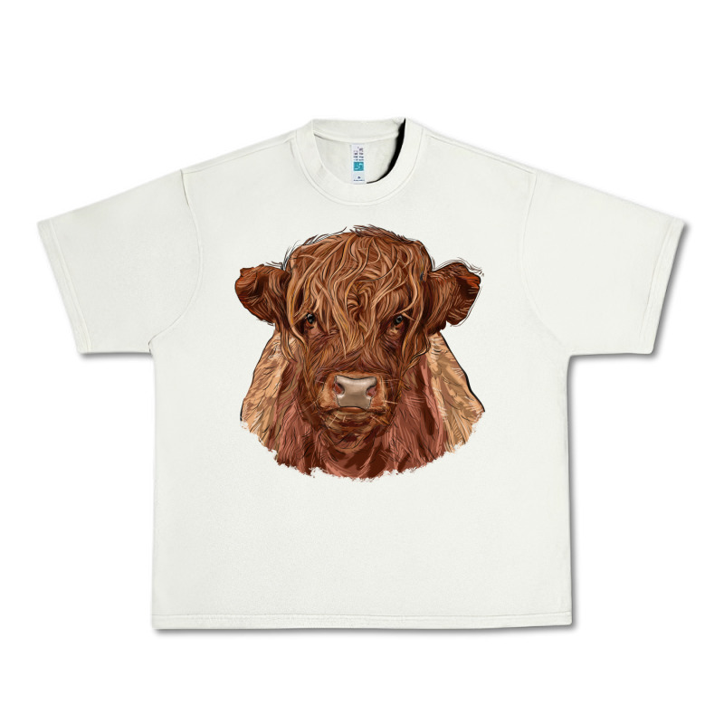 Highland Cow Urban Heavy Tee by RanaPortraitStore | Teevron