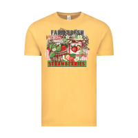 Vintage Mustard farm fresh strawberries Vintage Tee - Zillion Design Studio