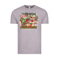 Vintage Zinc farm fresh strawberries Vintage Tee - Zillion Design Studio