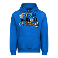 Cobalt Pray Without Ceasing Urban Hoodie - LillyAllenDesigns