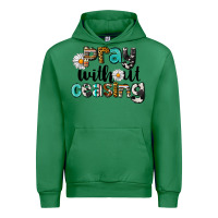 Emerald Pray Without Ceasing Urban Hoodie - LillyAllenDesigns