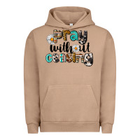 Pigment Burro Pray Without Ceasing Urban Hoodie - LillyAllenDesigns