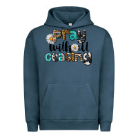 Pigment Midnight Navy Pray Without Ceasing Urban Hoodie - LillyAllenDesigns