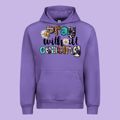 Pray Without Ceasing Urban Hoodie Designed By Lillyallendesigns