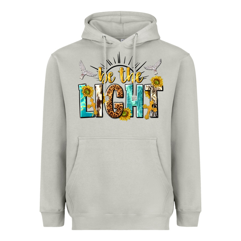 Be The Light Heavyweight Hoodie by NancyCooperArtShop | Teevron