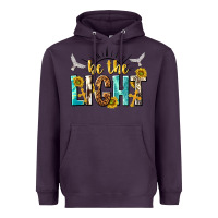 Plum be the light Heavyweight Hoodie - NancyCooperArtShop